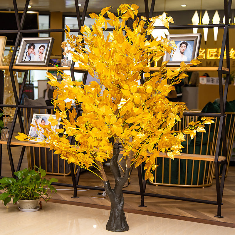 Artificial Yellow Leaf Tree Kalsten