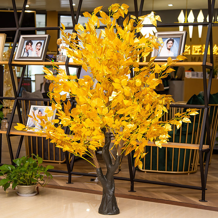 Artificial Yellow Leaf Tree Kalsten