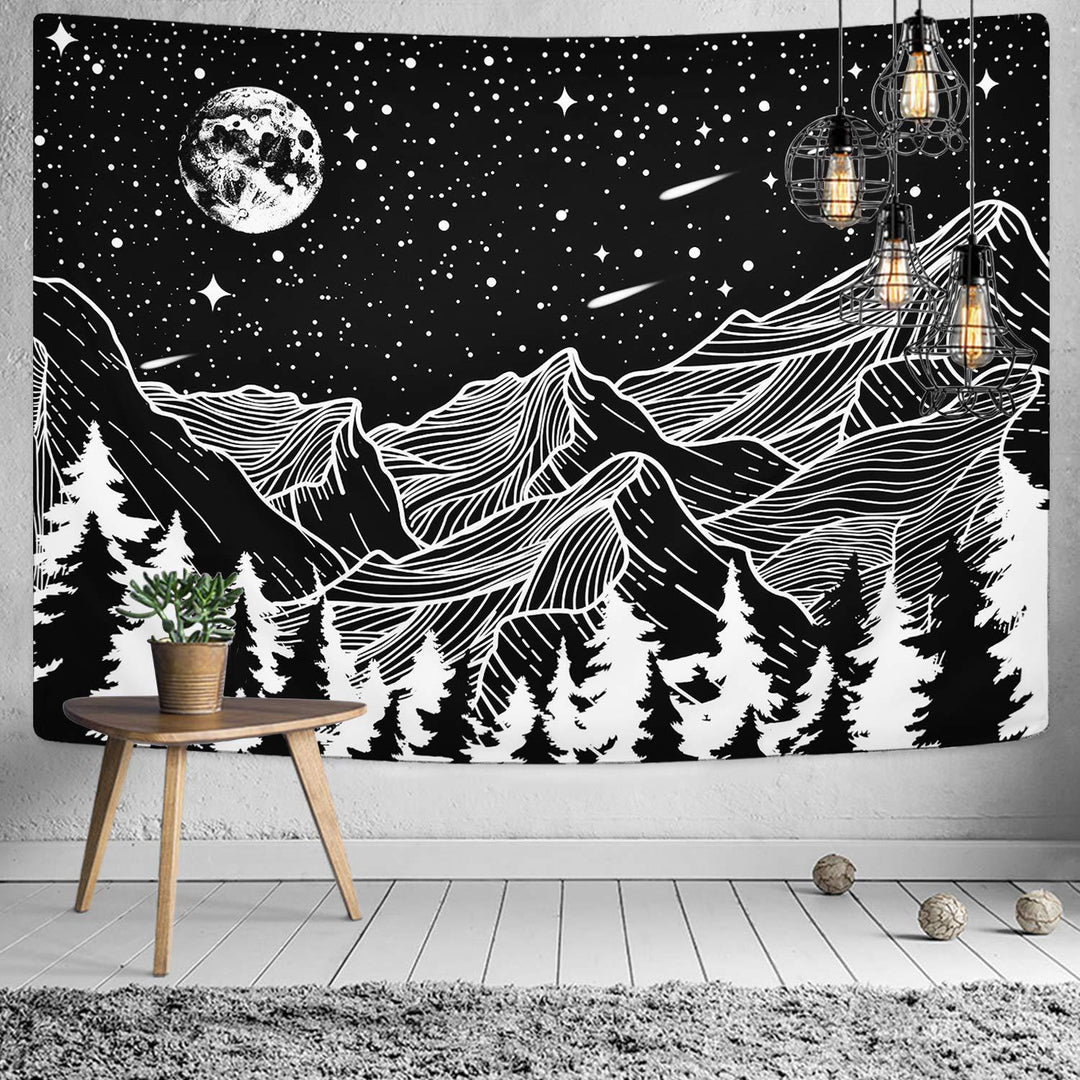 Celestial Mountains Wall Tapestry