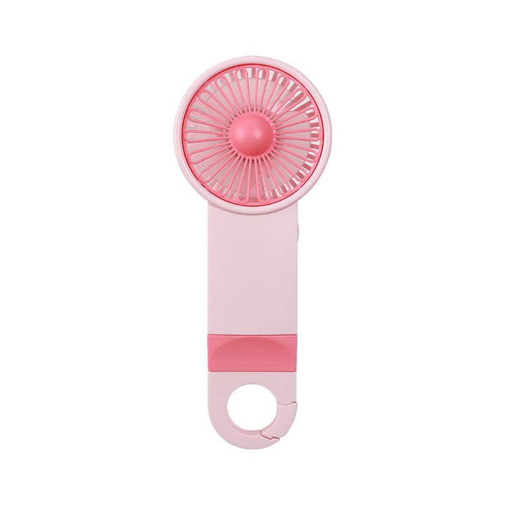 Ladies portable mini fan with ergonomic handle Kalsten