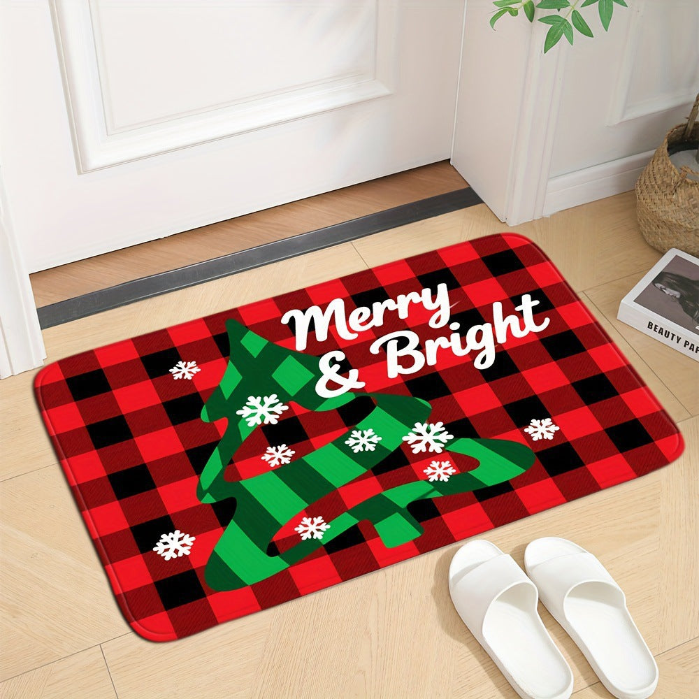 Christmas-Themed Indoor Doormat