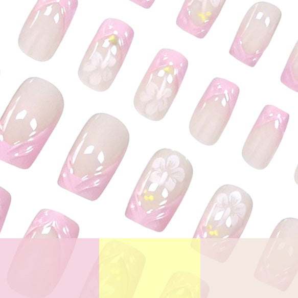 Elegant Floral Nail Art Kalsten