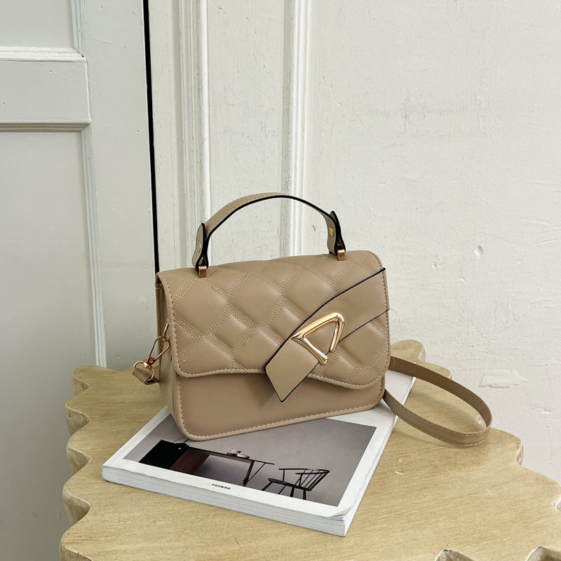 Quilted Handheld Satchel