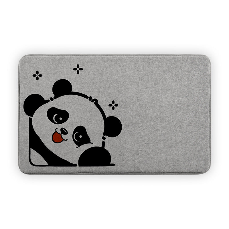 Funny Cartoon Bath Mat Kalsten
