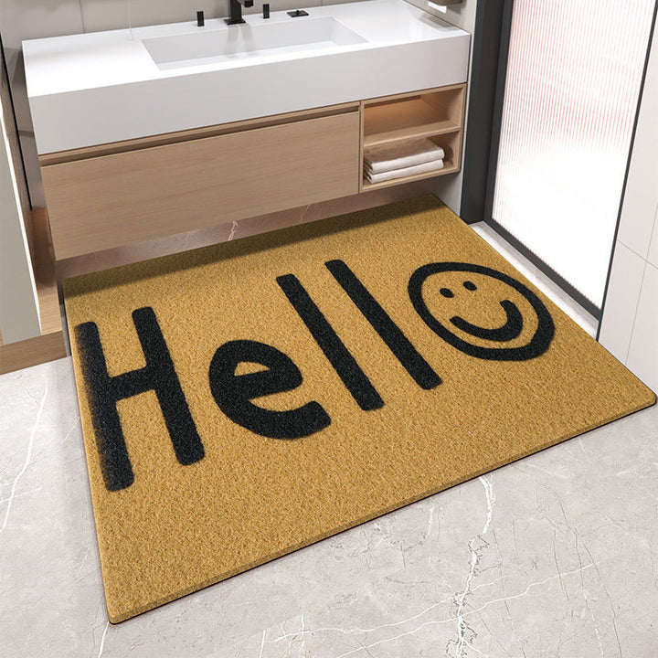 Decorative Stripe Pattern Bath Mat Kalsten
