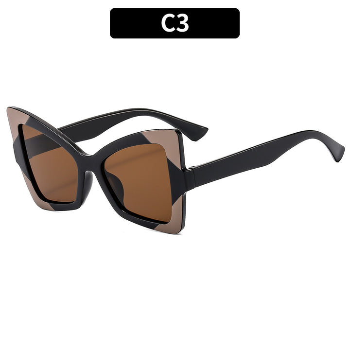 Bold Geometric Oversized Sunglasses
