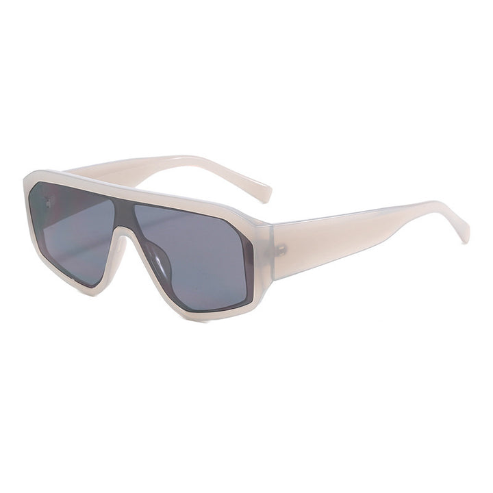Women's oversized sunglasses in modern design with wide frame Kalsten