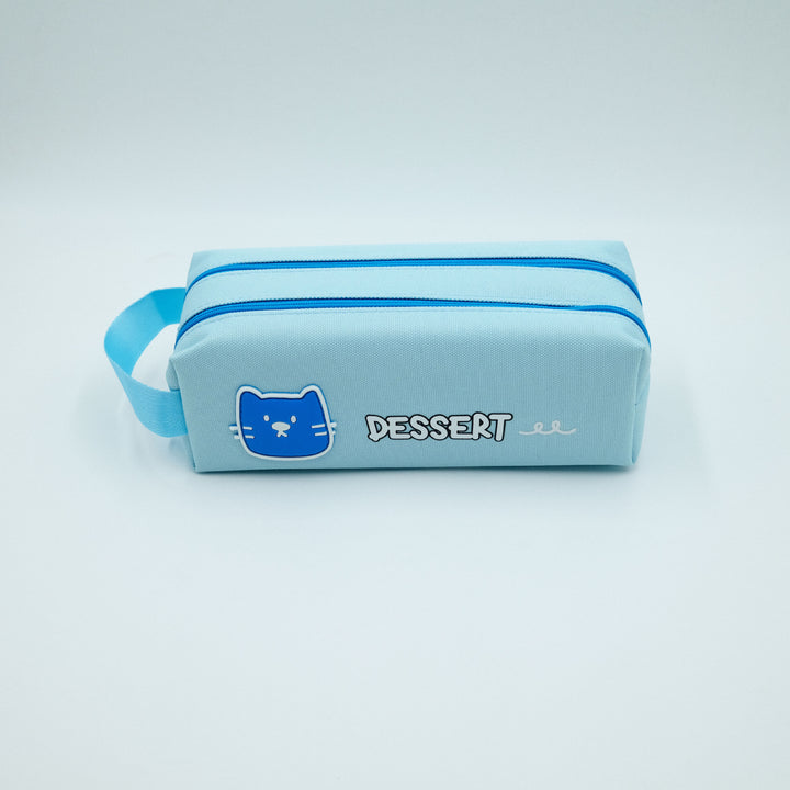 Fun Character Zip-Up Pencil Case