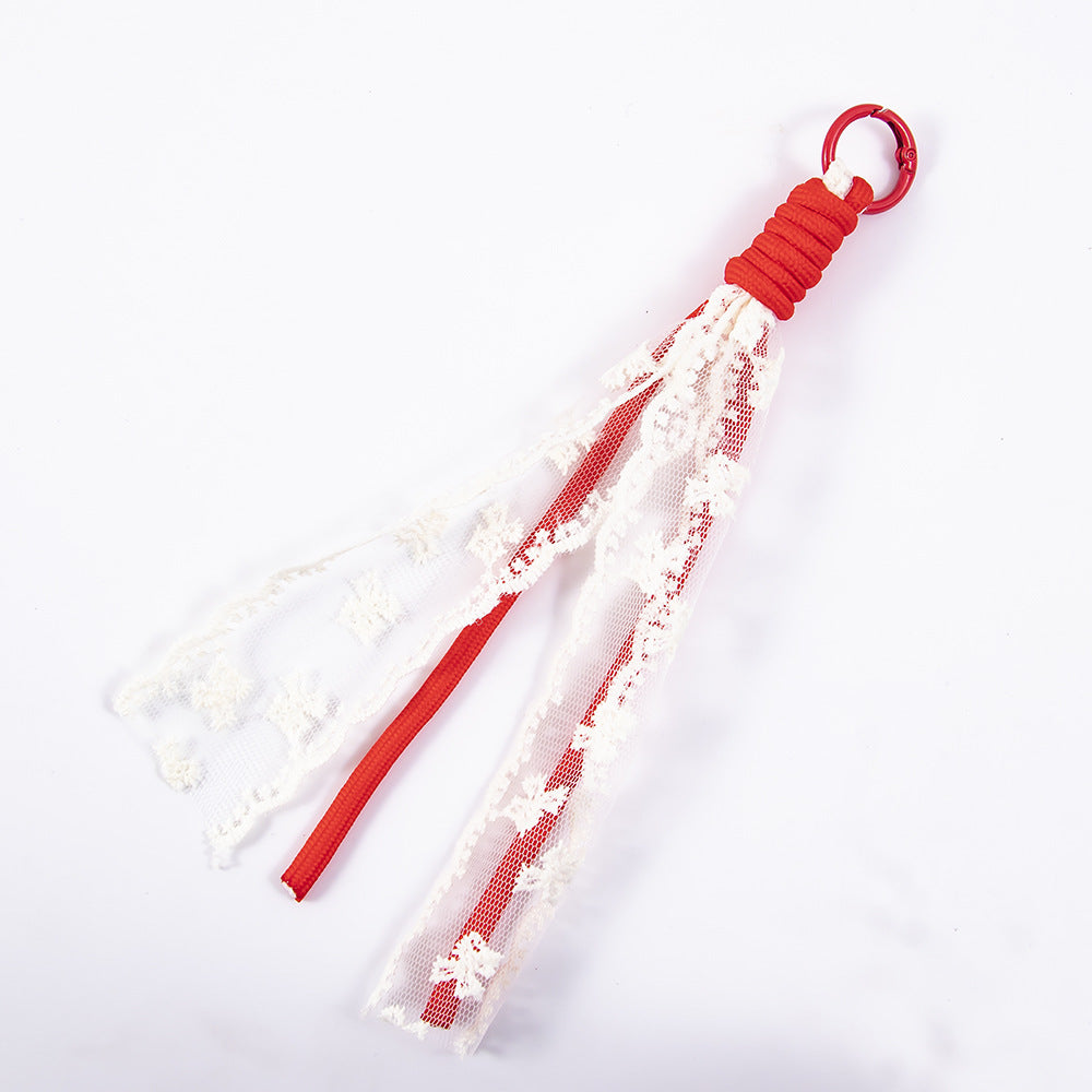 Elegant Lace Tassel Keychain Kalsten