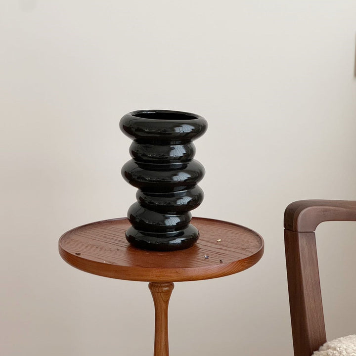 Sculptural Statement Ceramic Vase
