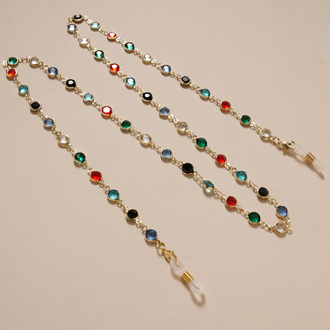 Elegant Beaded Eyewear Chain Kalsten