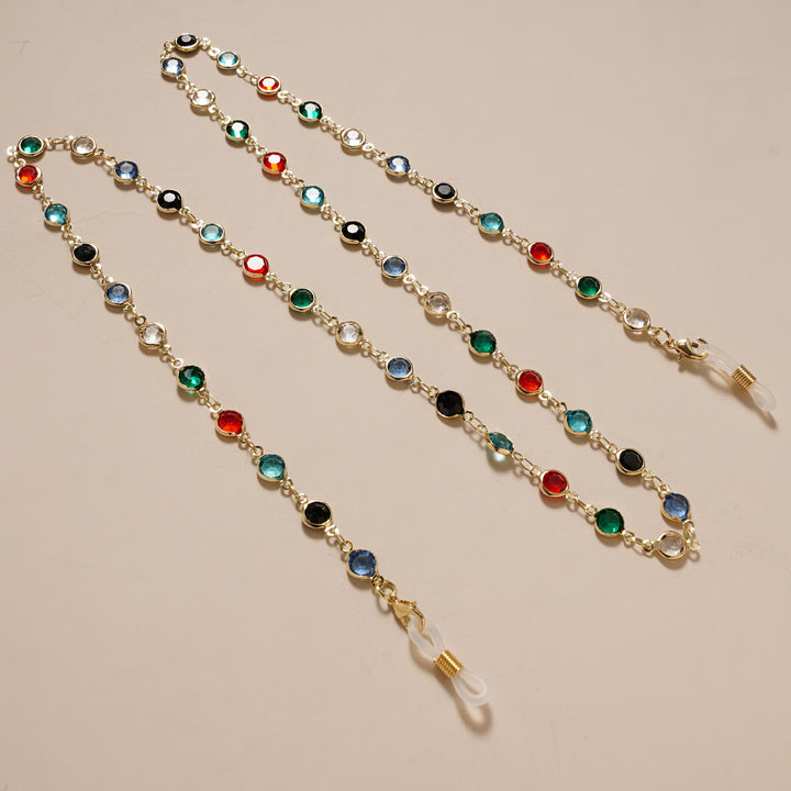 Elegant Beaded Eyewear Chain Kalsten
