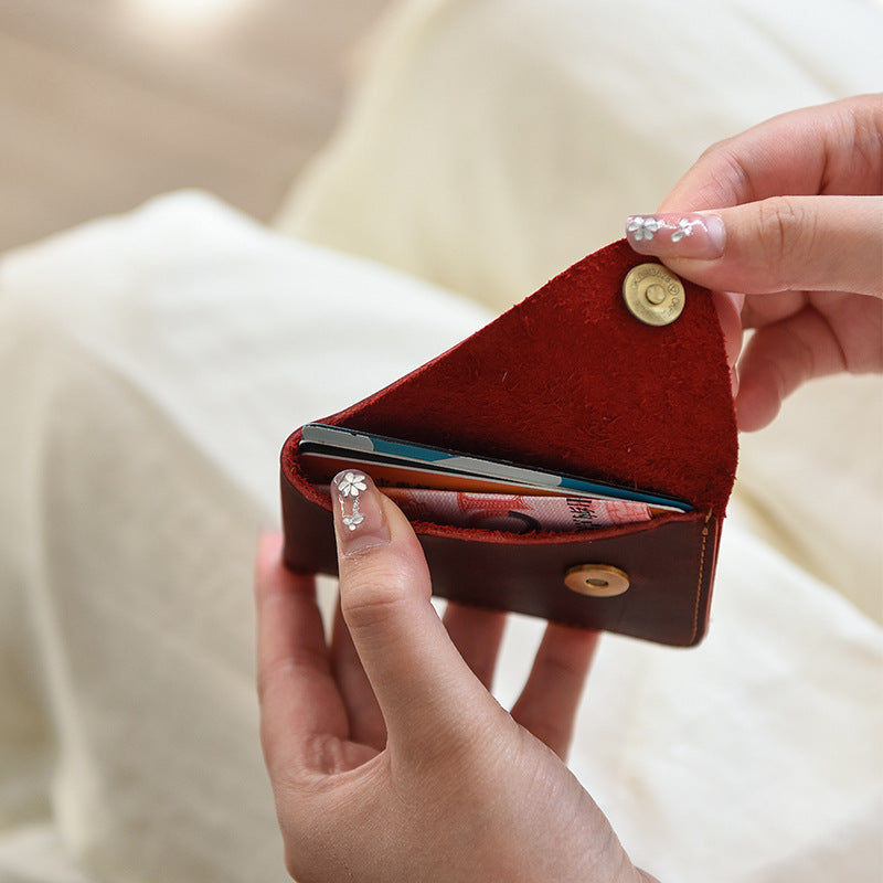 Stylish Leather Card Holder