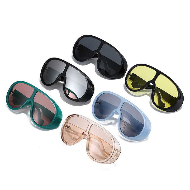 Ladies extravagant sunglasses with stylish transparent frame Kalsten