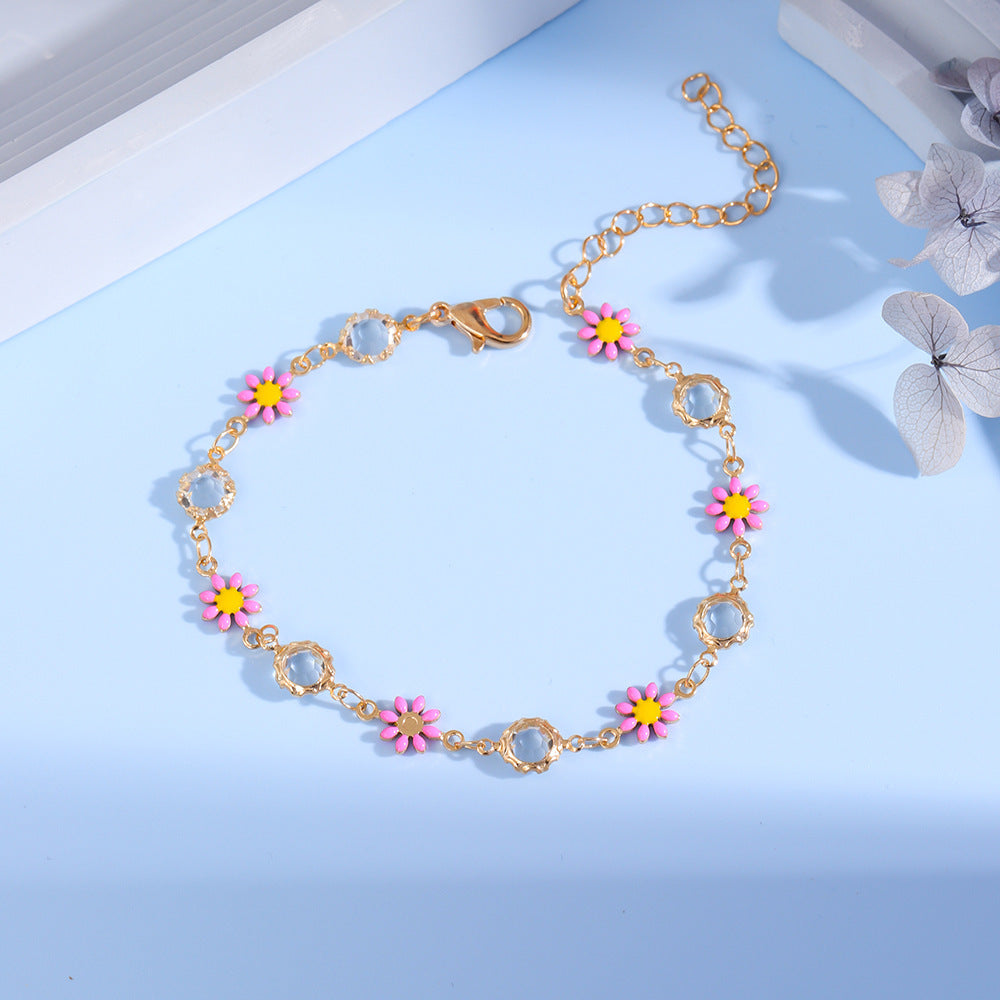 Floral Charm Bracelet Kalsten