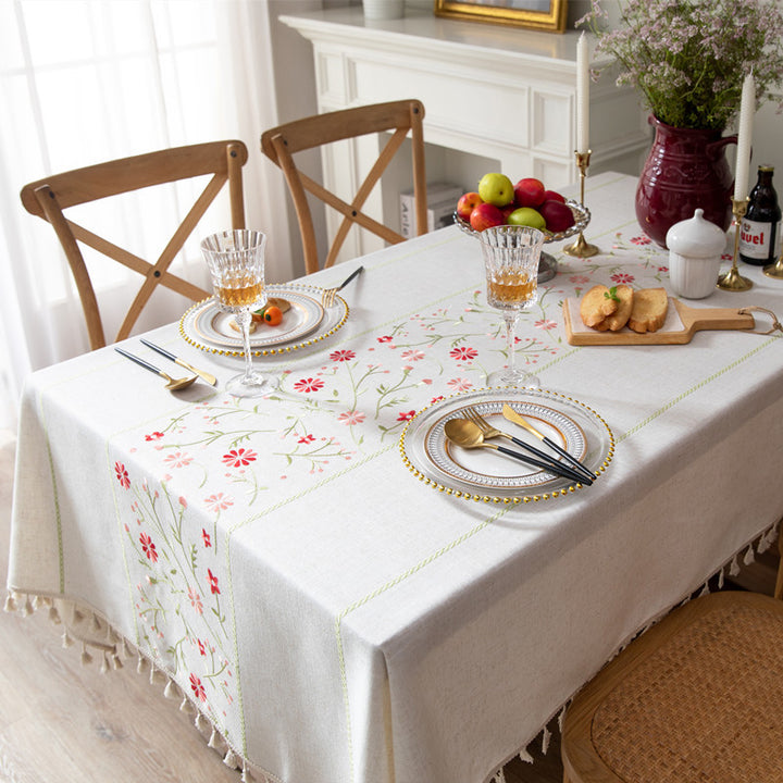 Embroidered Tablecloth