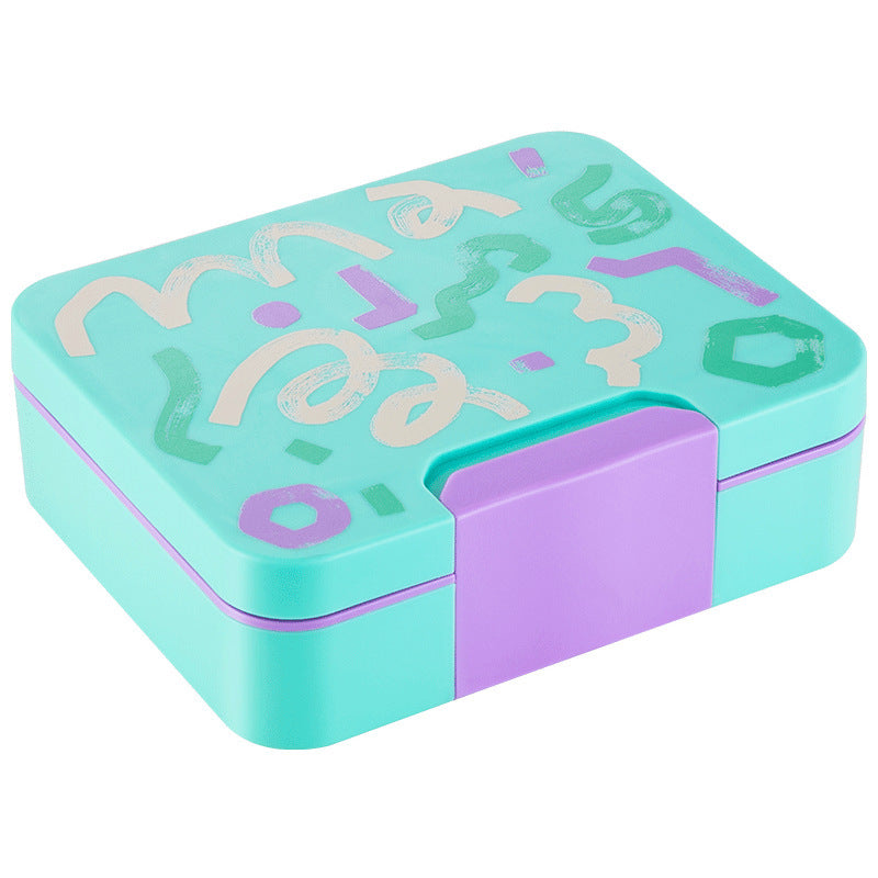 Multi-Compartment Colorful Bento Lunch Box