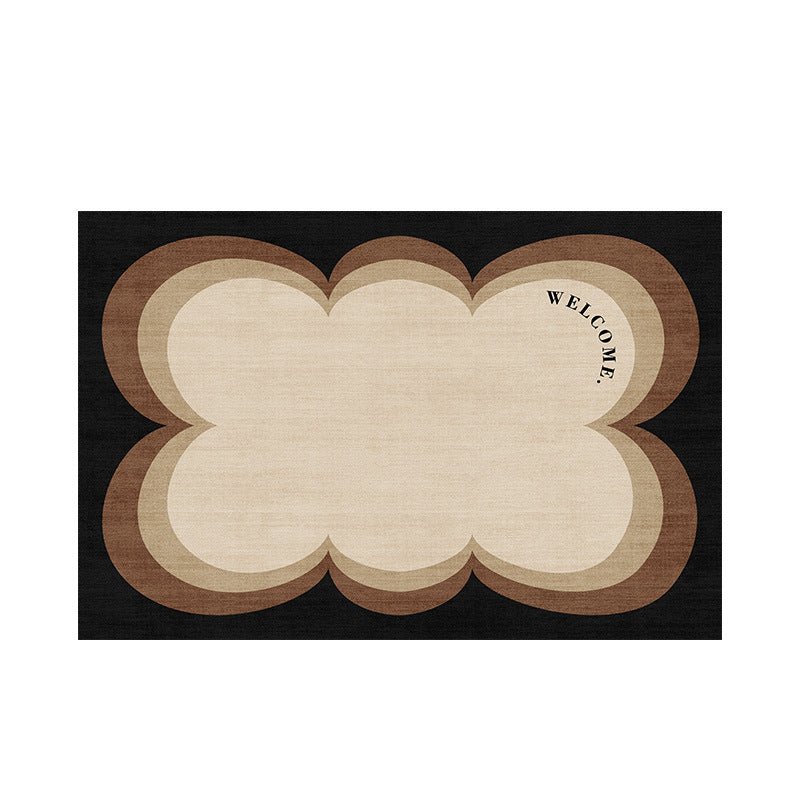 Contemporary Welcome Mat for Home Entryway