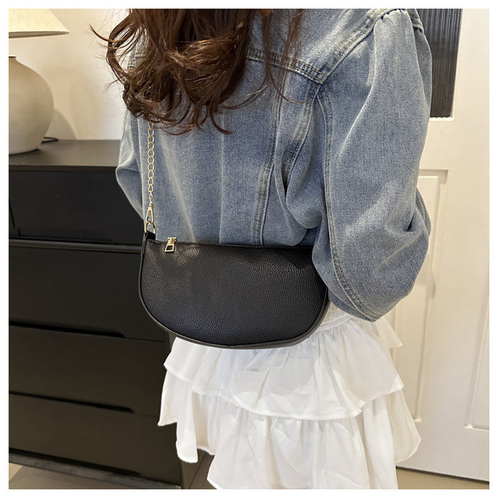 Minimalist Half-Moon Crossbody Bag Kalsten