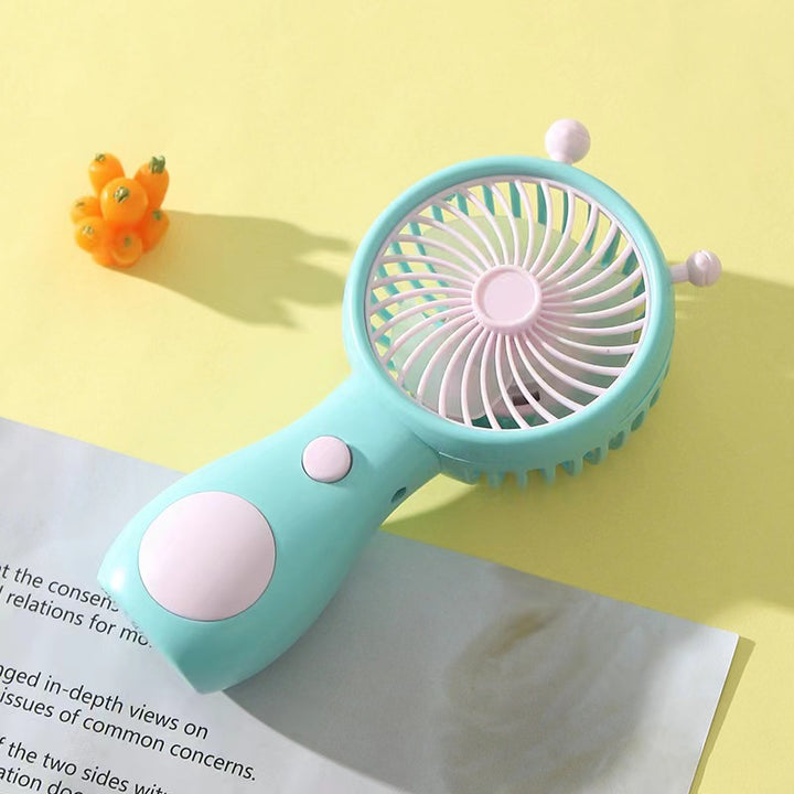 Women's Portable Hand Fan with Pony-Shaped Design Kalsten