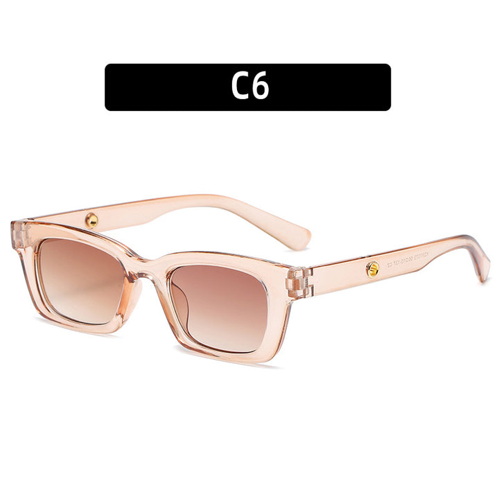 Chunky Vintage-Style Square Sunglasses