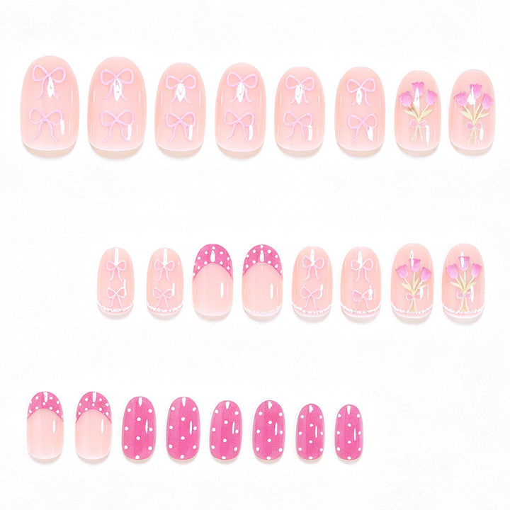 Artistic Floral Nail Art Design Kalsten