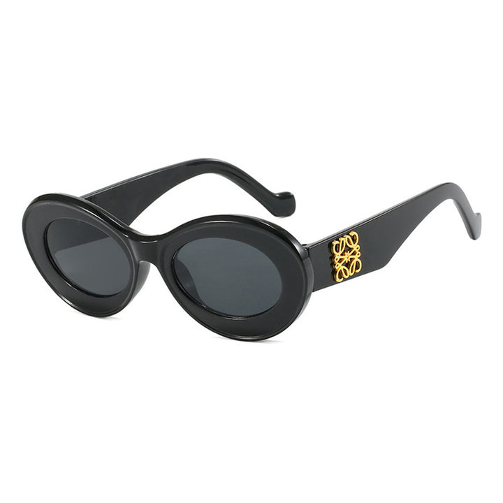Ladies elegant curved sunglasses Kalsten