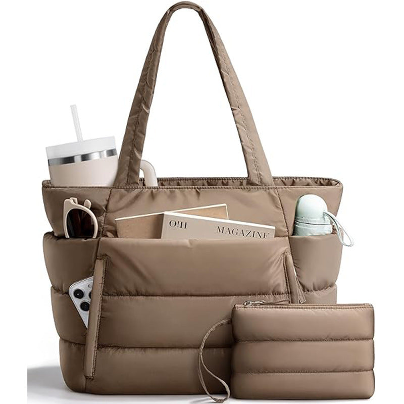 Fashionable everyday tote bag with multiple storage Kalsten