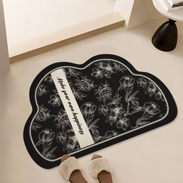 Decorative Motivational Bath Mat