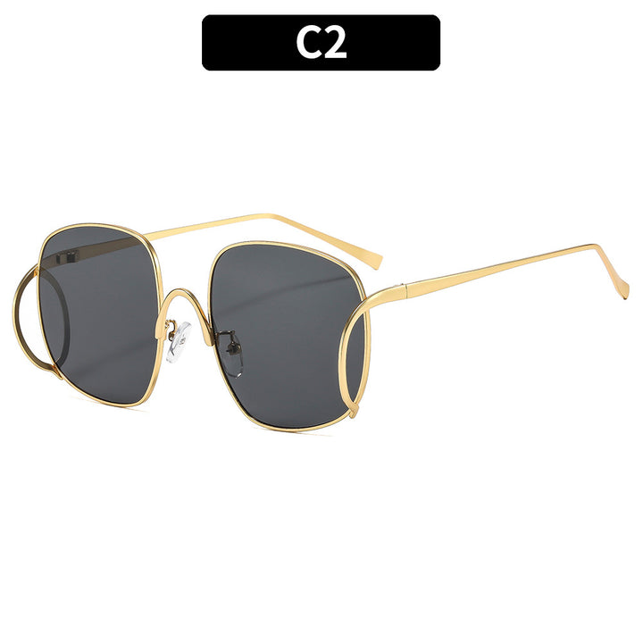 Luxurious Oversized Square Sunglasses