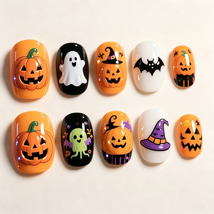 Halloween Artificial Nail Set Kalsten