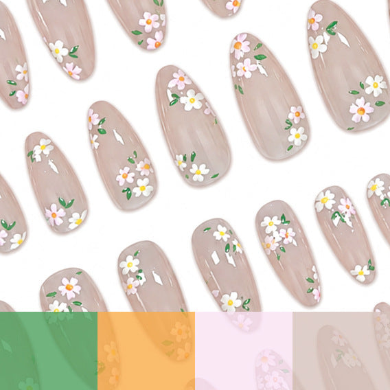 Floral Acrylic Nail Art Enhancements Kalsten 1789915485