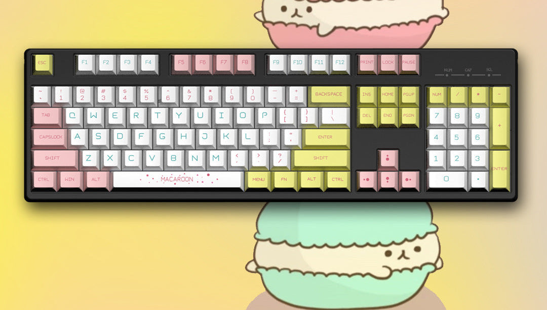 Ocean-Themed Mechanical Keyboard Kalsten