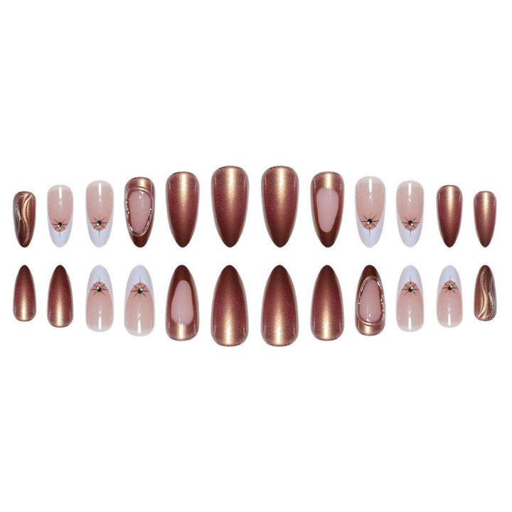 Decorative Sculpted Press-On Nails Kalsten
