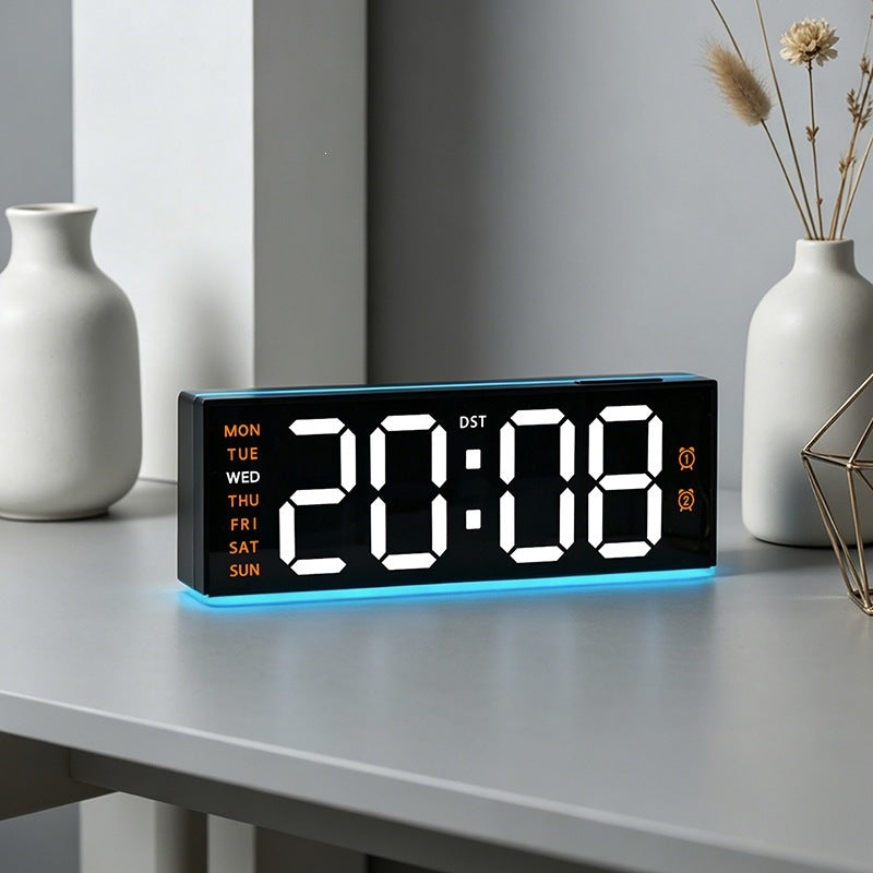 Digital alarm clock with large LED display and dual alarm function Kalsten