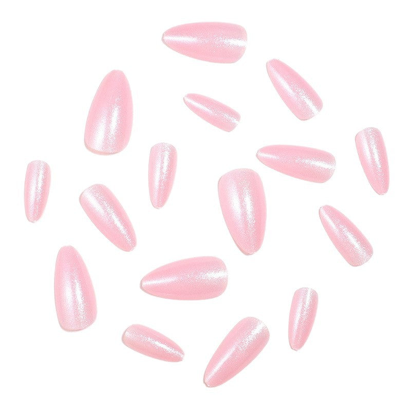 Glittering Almond-Shaped Press-On Nails Set Kalsten