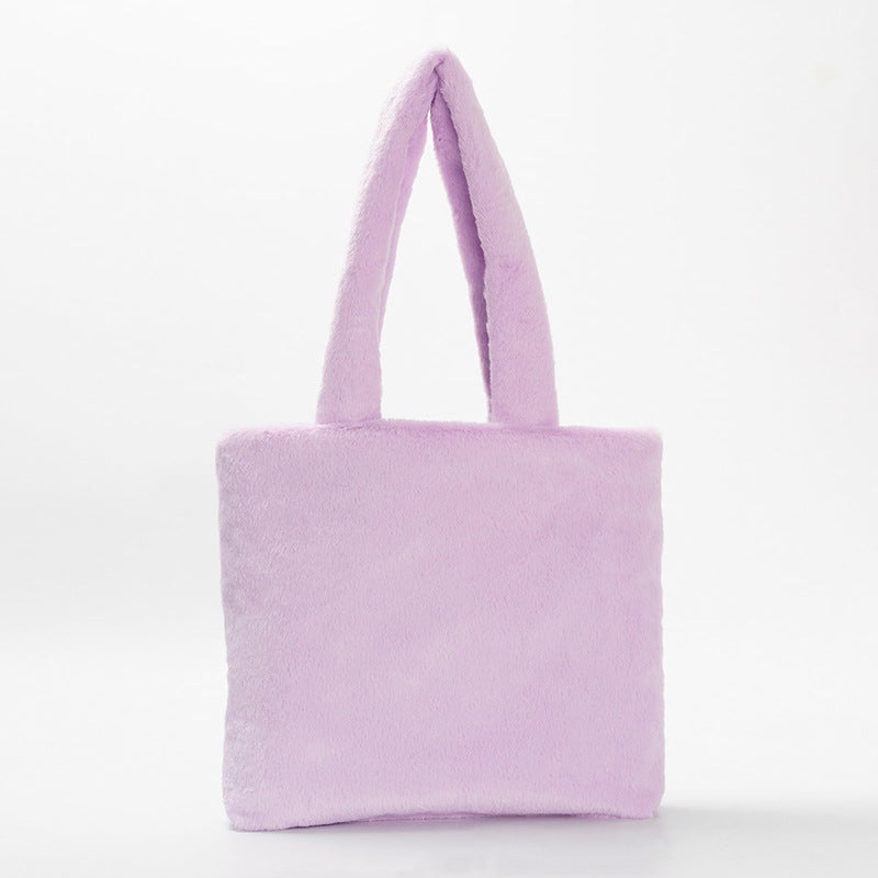 Fluffy shopping bag Kalsten