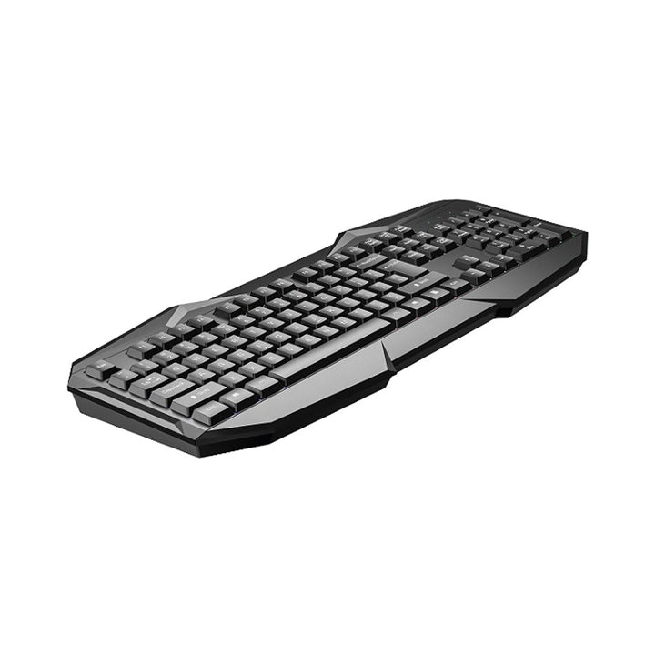 Rgb illuminated gaming keyboard with ergonomic design Kalsten