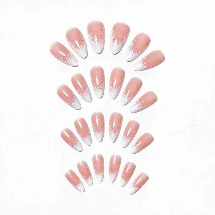 Elegant Glitter Ombre Nail Art Kalsten