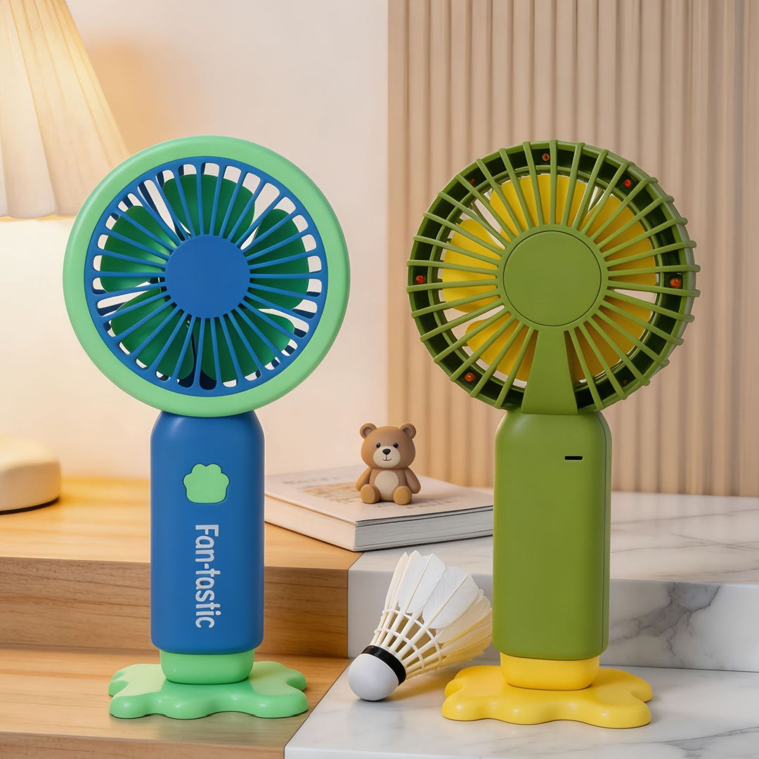 Women's Portable Mini Hand Fan with Flexible Design Kalsten