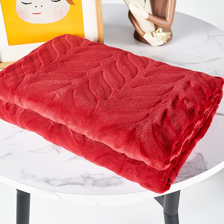Cozy Fleece Throw Blanket
