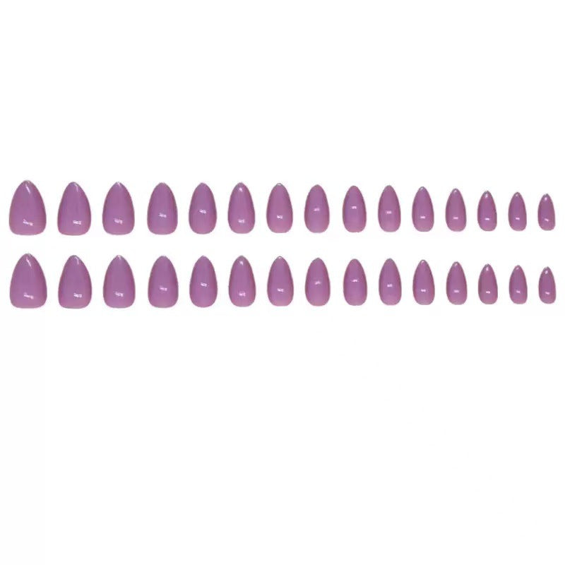 Artificial nail set with elegant, long-lasting high-gloss surface Kalsten