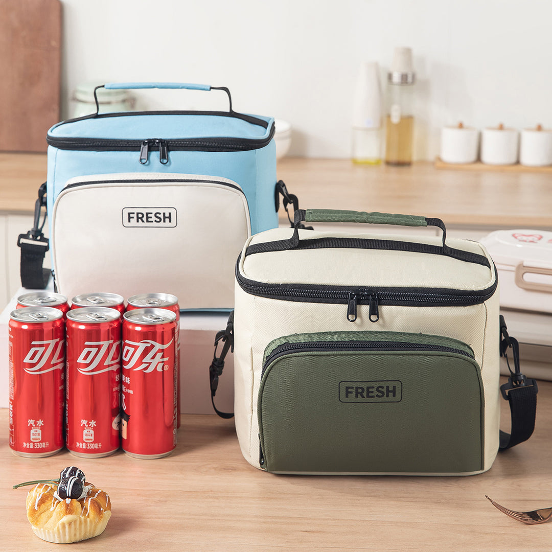 Insulated Food Carrier with Multi-Pocket Design