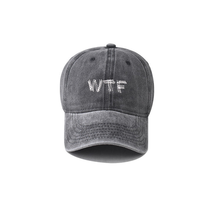 Women's Casual Distressed Denim Baseball Cap Kalsten