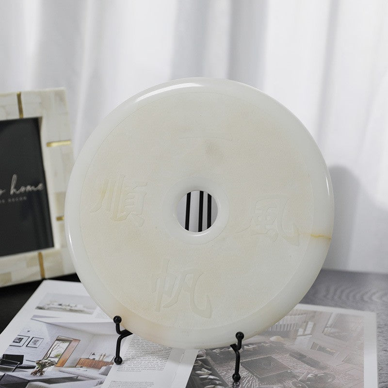 Elegant Marble Decorative Plate