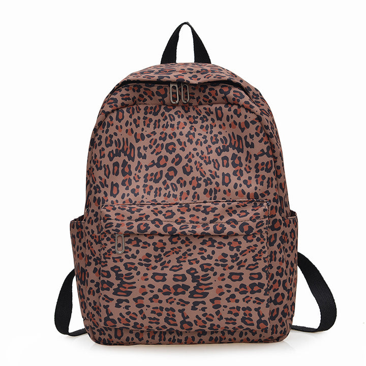 Stylish Backpack in Leopard Print Kalsten