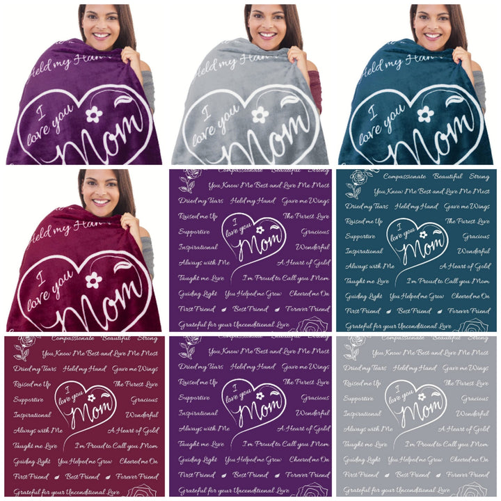 Heartwarming Message Fleece Blanket