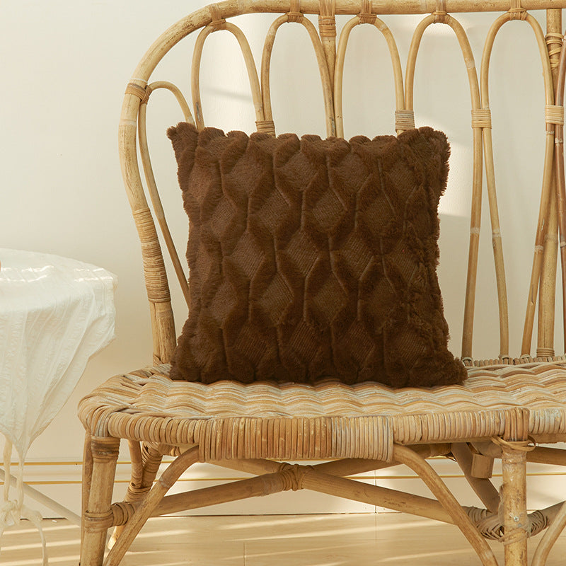Textured Knit Cushion