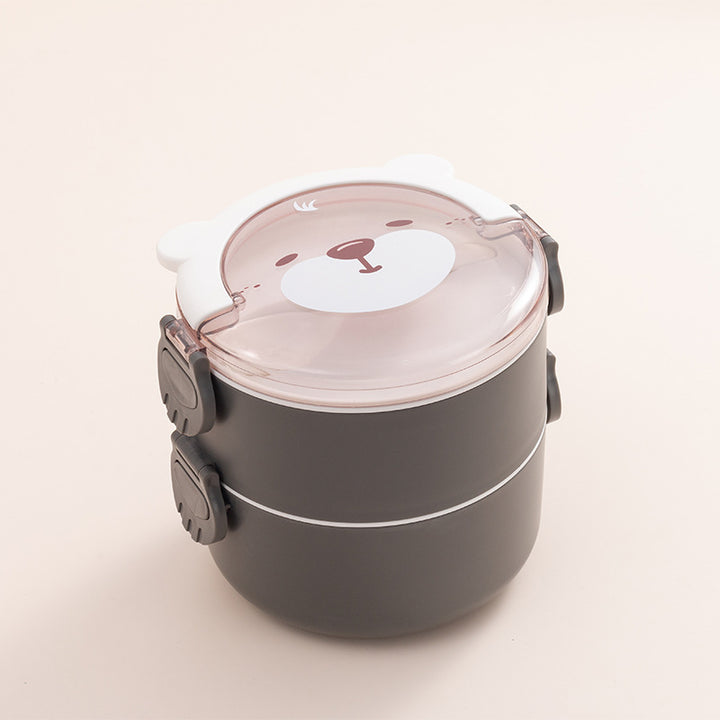 Cute Animal-Themed Food Storage Bowl