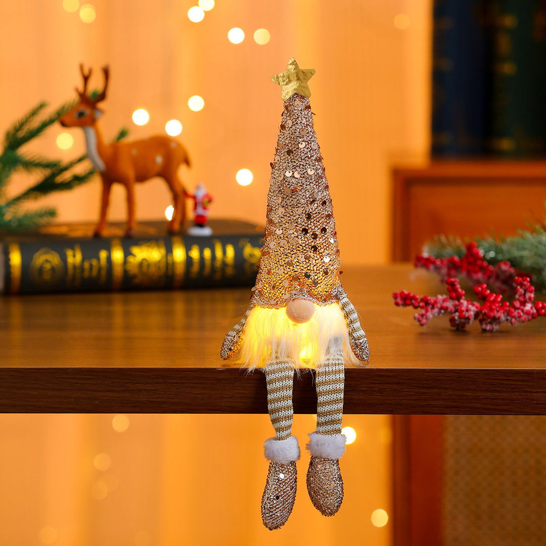 LED Light-Up Holiday Gnome Decoration Kalsten